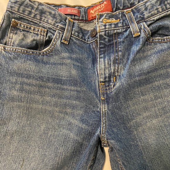 Arizona Original Relaxed Boys Jeans Size 14 Husky - Picture 7 of 8